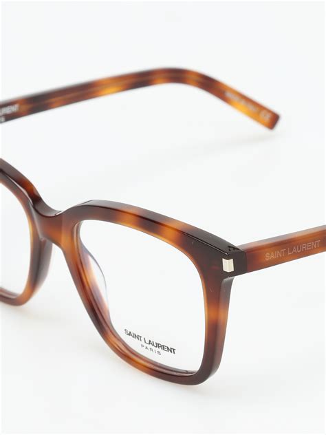 occhiali da vista ysl tartaruga|Nuova collezione di occhiali Saint Laurent Eyewear donna su.